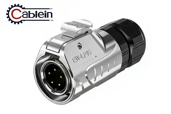 LP16 5-Pin Metal Waterproof Aviation Connector Solder Type